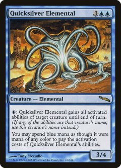 Quicksilver Elemental Mirrodin